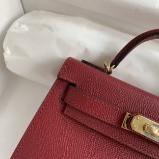 Replica Hermes Kelly Mini Epsom Leather Bag