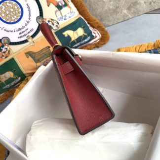 Replica Hermes Kelly Mini Epsom Leather Bag