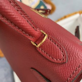 Replica Hermes Kelly Mini Epsom Leather Bag