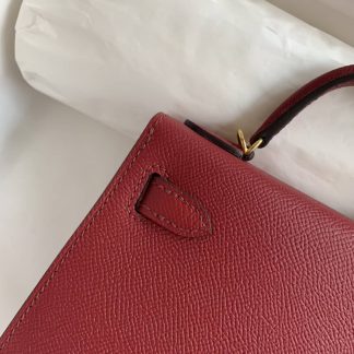 Replica Hermes Kelly Mini Epsom Leather Bag