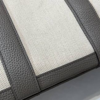Replica Hermes Garden Party 30 Canvas Leather Bag