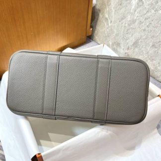 Replica Hermes Garden Party 30 Canvas Leather Bag