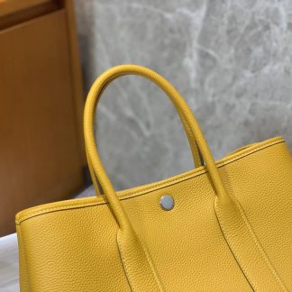 Replica Hermes Garden Party 30 Clemence Leather Bag
