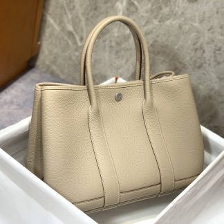 Replica Hermes Garden Party 30 Clemence Leather Bag