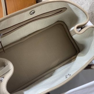 Replica Hermes Garden Party 30 Clemence Leather Bag