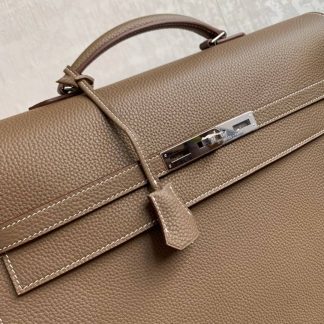 Replica Hermes Kelly Depeche 38 Calfskin Briefcase