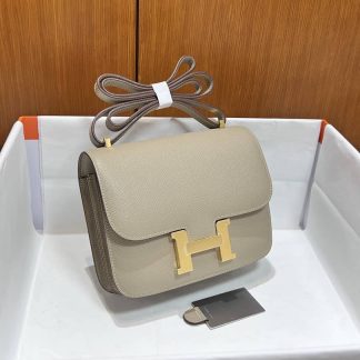 Replica Hermes Mini Constance 19 Epsom Calfskin Bag