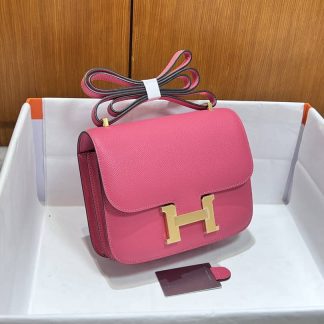 Replica Hermes Mini Constance 19 Epsom Calfskin Bag
