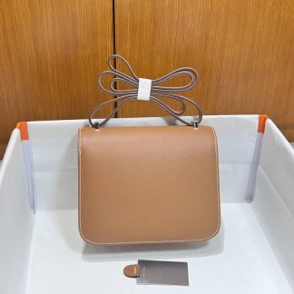 Replica Hermes Mini Constance 19 Epsom Calfskin Bag
