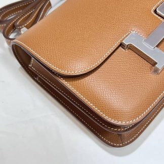Replica Hermes Mini Constance 19 Epsom Calfskin Bag