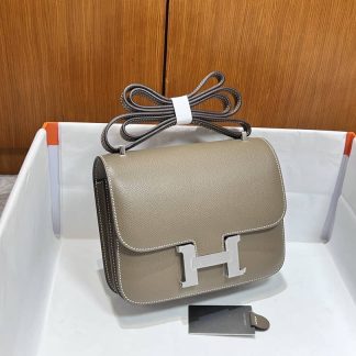 Replica Hermes Mini Constance 19 Epsom Calfskin Bag