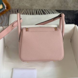 Replica Hermes Lindy Mini Clemence Leather Bag