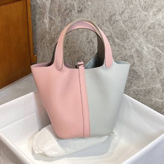 Replica Hermes Picotin Lock 18 Clemence Leather Bag