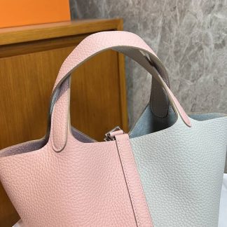 Replica Hermes Picotin Lock 18 Clemence Leather Bag