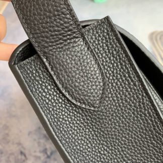 Replica Hermes Steve 35 Clemence Leather Messenger Bag