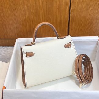Replica Hermes Kelly Mini Epsom Calfskin Bag