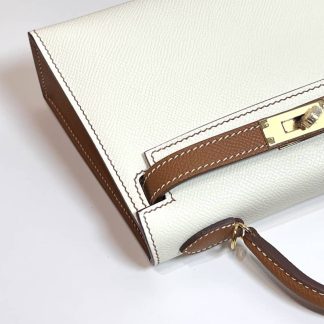 Replica Hermes Kelly Mini Epsom Calfskin Bag