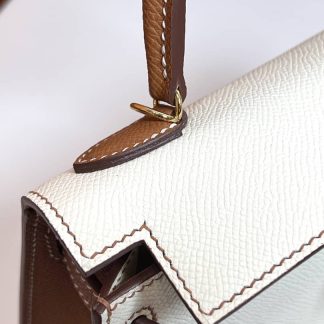 Replica Hermes Kelly Mini Epsom Calfskin Bag
