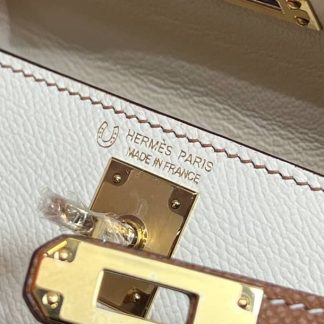 Replica Hermes Kelly Mini Epsom Calfskin Bag