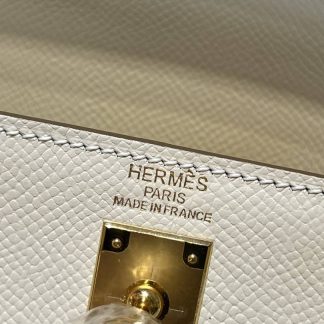 Replica Hermes Kelly Sellier 20 Epsom Calfskin Bag