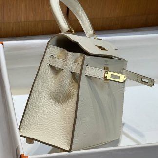 Replica Hermes Kelly Sellier 20 Epsom Calfskin Bag