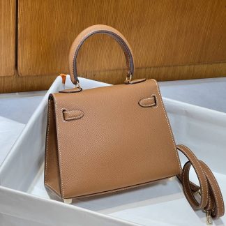 Replica Hermes Kelly Sellier 20 Epsom Calfskin Bag