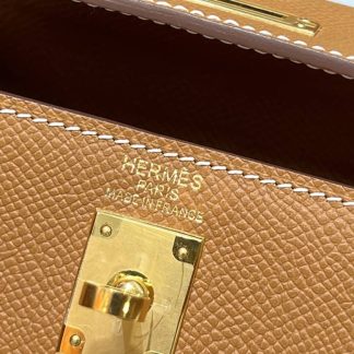Replica Hermes Kelly Sellier 20 Epsom Calfskin Bag