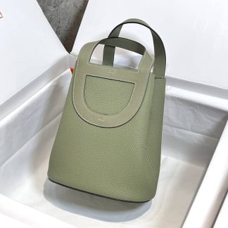 Replica Hermes In The Loop 18 Clemence Leather Bag