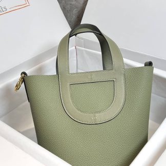 Replica Hermes In The Loop 18 Clemence Leather Bag