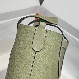 Replica Hermes In The Loop 18 Clemence Leather Bag