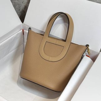 Replica Hermes In The Loop 18 Clemence Leather Bag