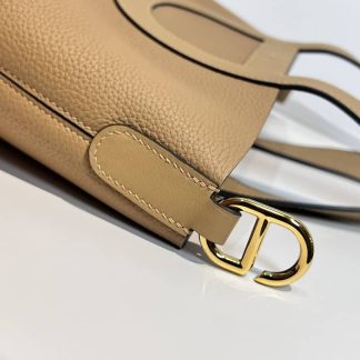 Replica Hermes In The Loop 18 Clemence Leather Bag