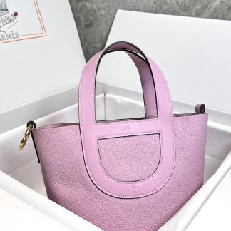 Replica Hermes In The Loop 18 Clemence Leather Bag