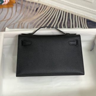 Replica Hermes Kelly Pochette Epsom Leather Bag
