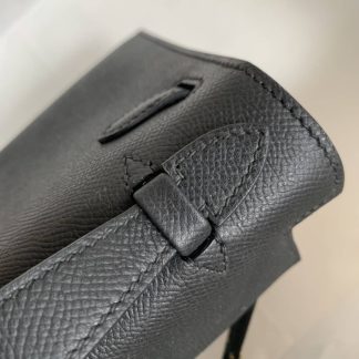 Replica Hermes Kelly Pochette Epsom Leather Bag
