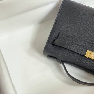 Replica Hermes Kelly Pochette Epsom Leather Bag