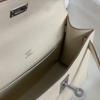 Replica Hermes Kelly Pochette Epsom Leather Bag