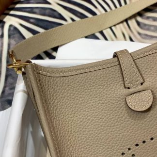 Replica Hermes Evelyne Mini Clemence Leather Bag