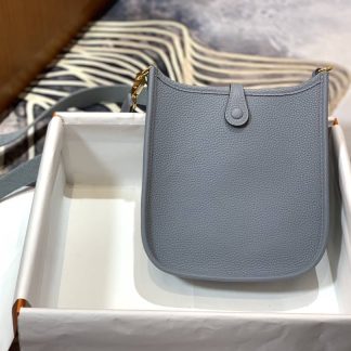Replica Hermes Evelyne Mini Clemence Leather Bag