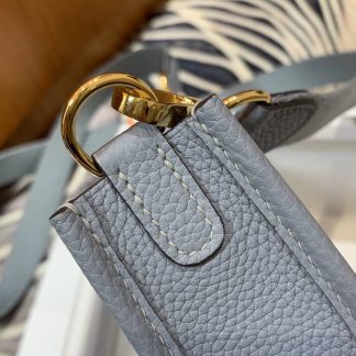 Replica Hermes Evelyne Mini Clemence Leather Bag