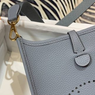 Replica Hermes Evelyne Mini Clemence Leather Bag