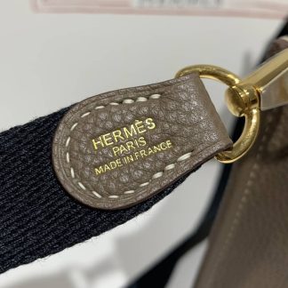 Replica Hermes Evelyne Mini Clemence Leather Bag