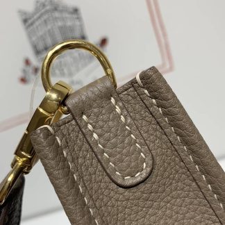 Replica Hermes Evelyne Mini Clemence Leather Bag