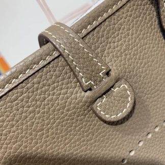 Replica Hermes Evelyne Mini Clemence Leather Bag
