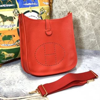 Replica Hermes Evelyne 29 Clemence Leather Bag