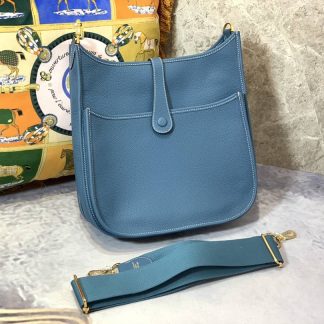Replica Hermes Evelyne 29 Clemence Leather Bag