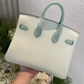 Replica Hermes Touch Birkin 25 Niloticus Crocodile & Calfskin Leather Bag