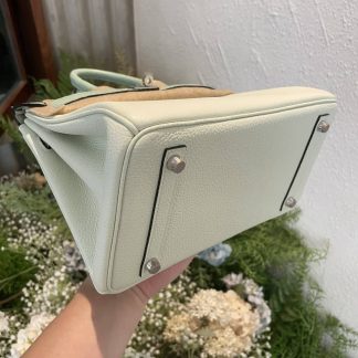 Replica Hermes Touch Birkin 25 Niloticus Crocodile & Calfskin Leather Bag