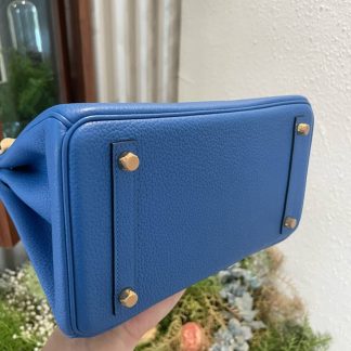 Replica Hermes Touch Birkin 25 Niloticus Crocodile & Calfskin Leather Bag