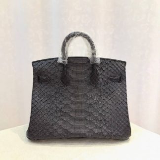 Replica Hermes Birkin 25 Genuine Python Leather Bag